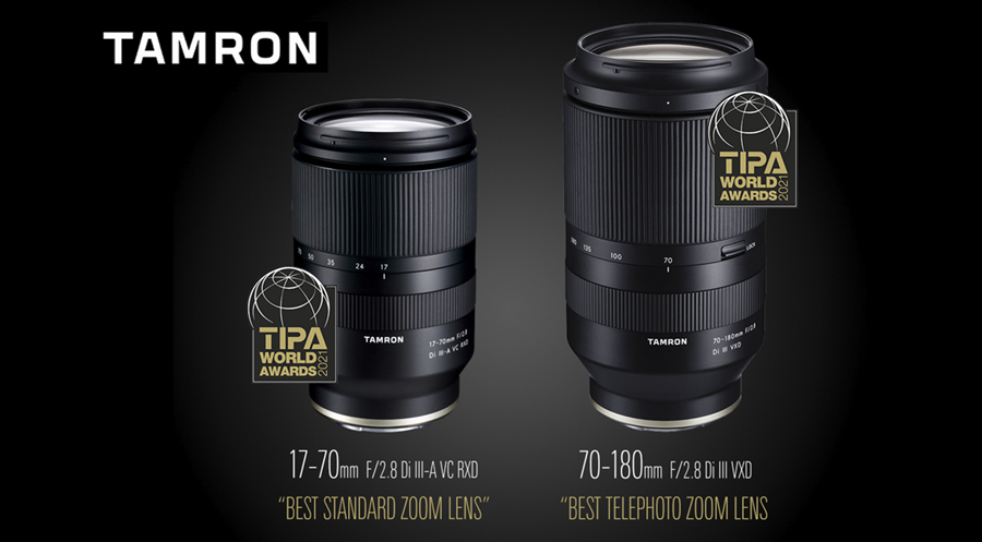Tamron galardonado con dos Premios TIPA 2021